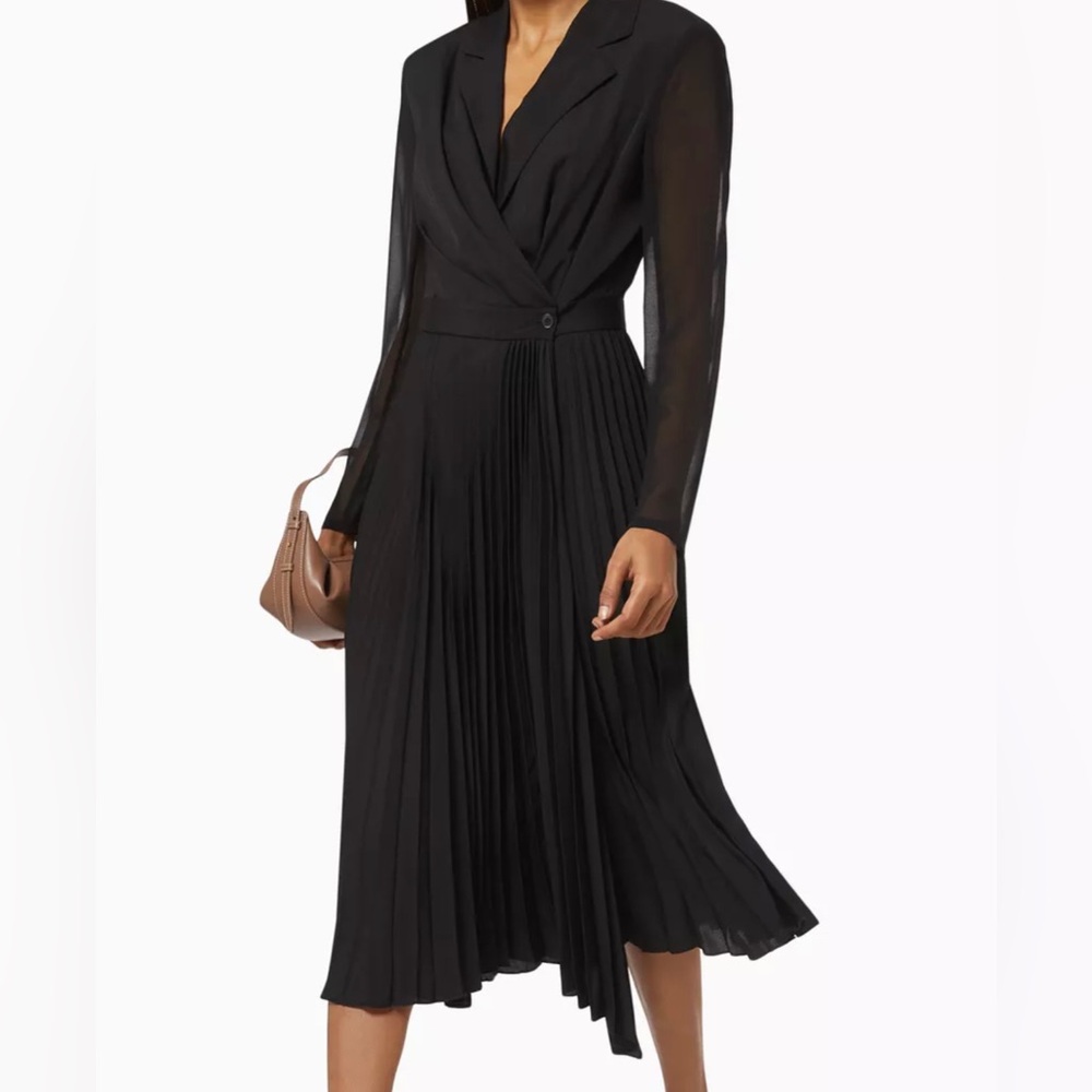 Sandro Black Maxi Dress